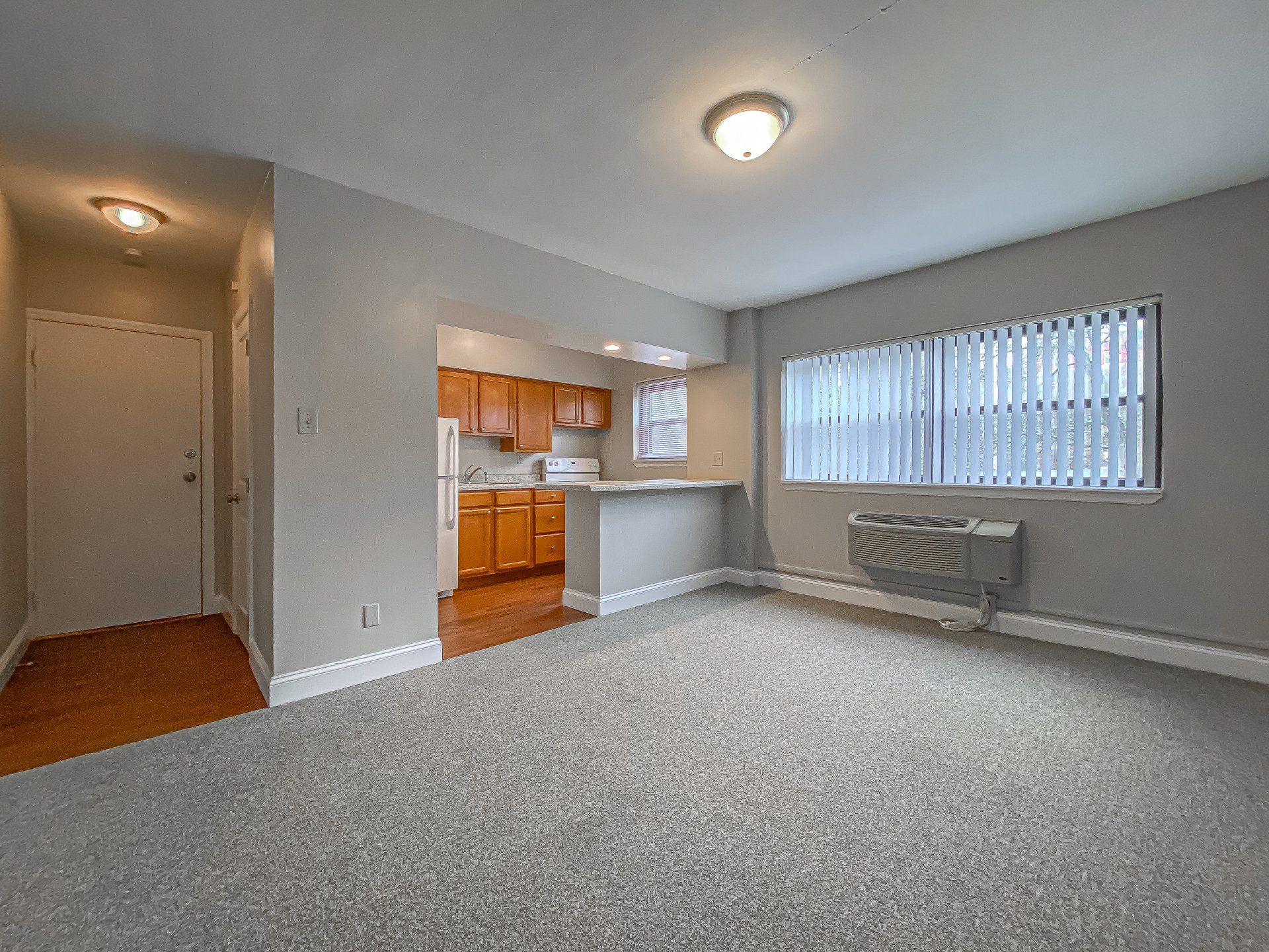 WestWood Apartments Interior Open Concept Living Room Photo