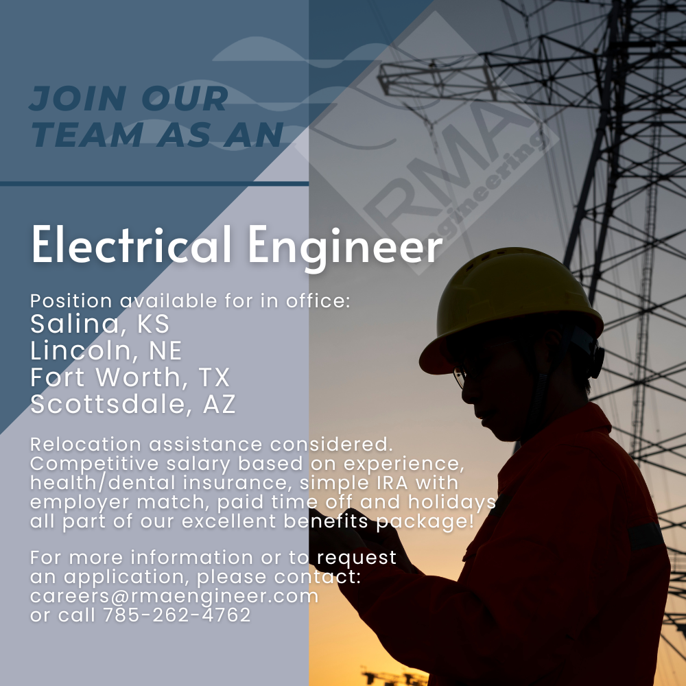 RMA Engineering Job Opportunity - Electrical Engineer