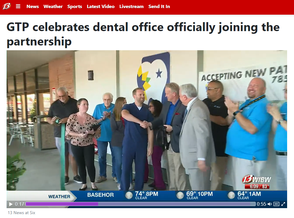 RDC ribbon cutting.