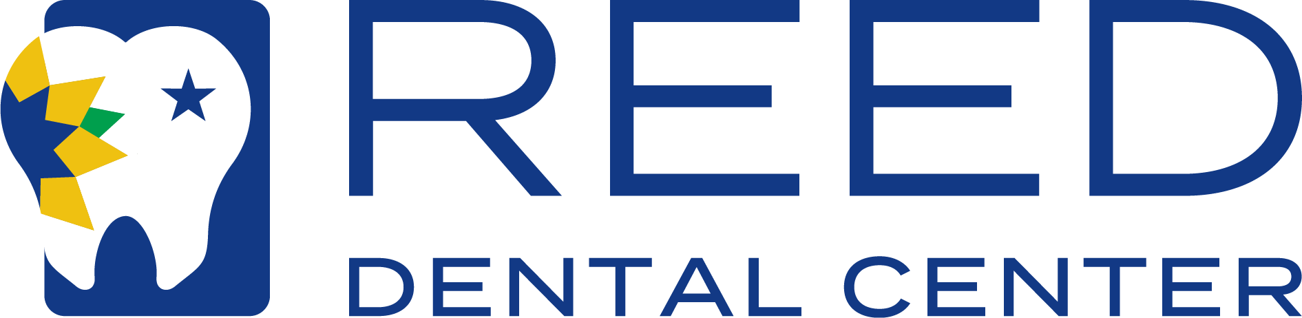 Reed Dental Center logo, horizontal.