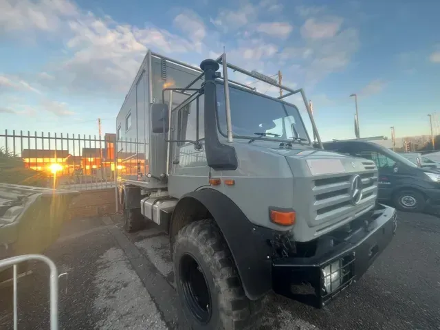 overland truck aircon install
