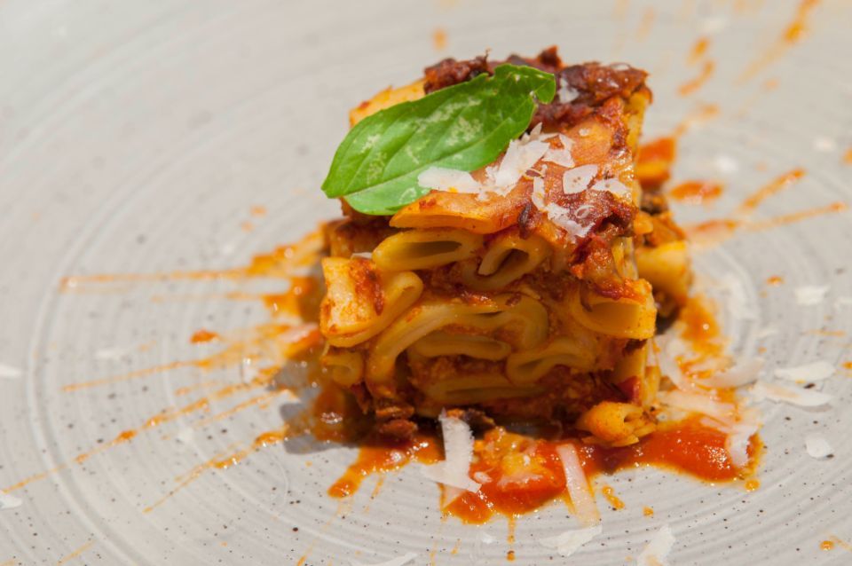 Timballo di pasta ripieno