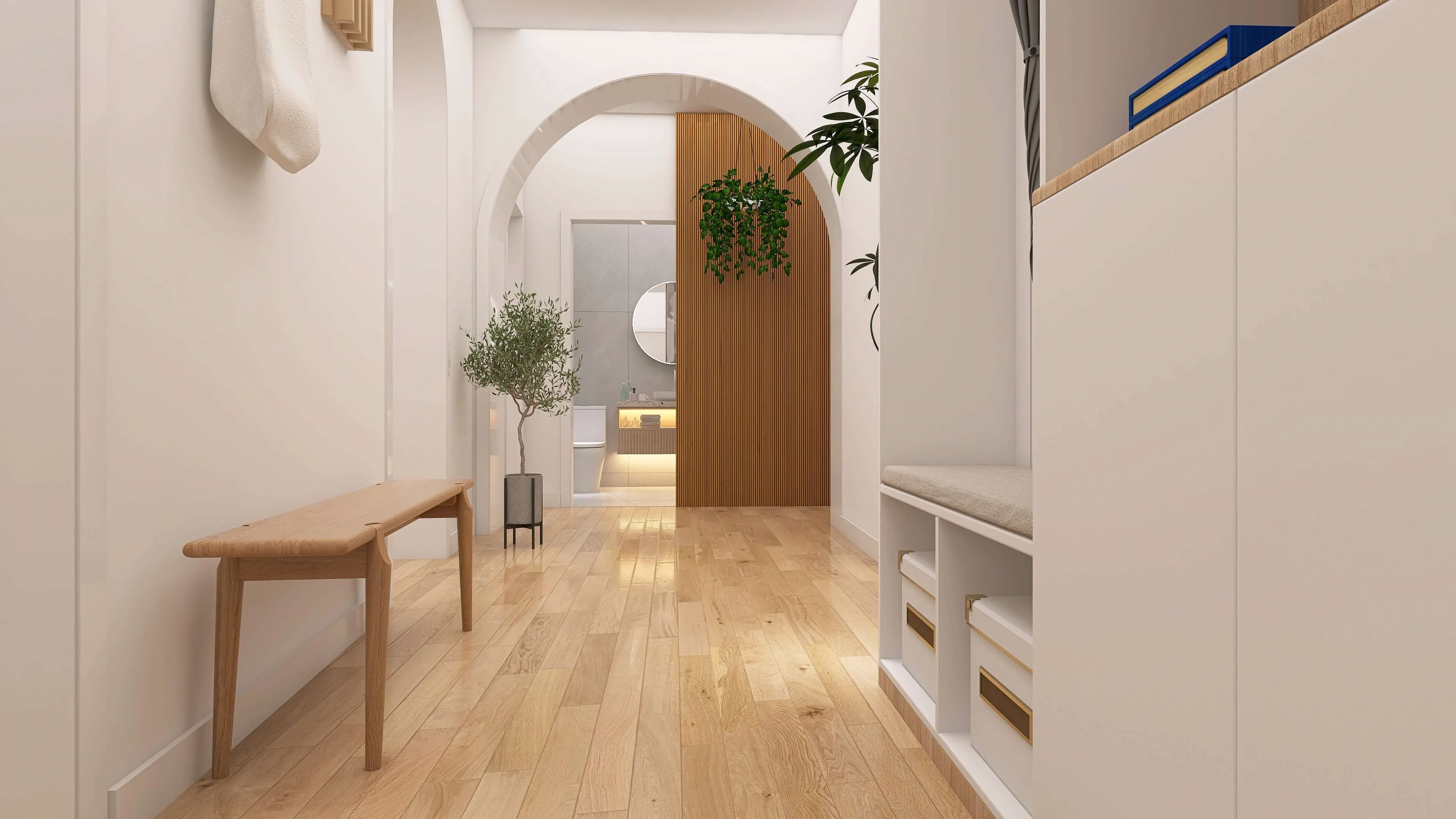 Renders de un piso en Chiclana