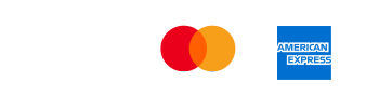 Tarjetas de crédito VISA, MASTERCARD y AMERICAN EXPRESS