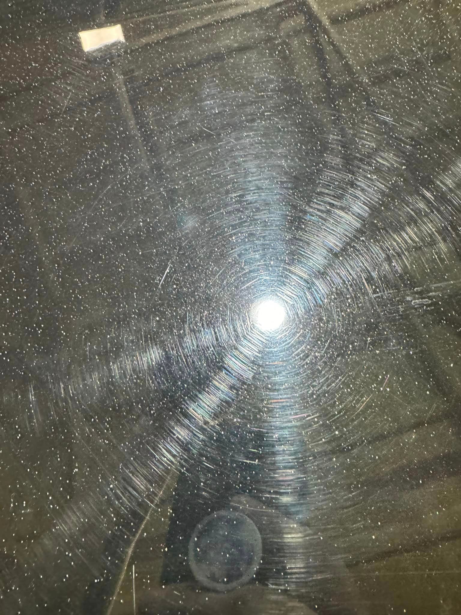 Before Paint Correction Black Truck