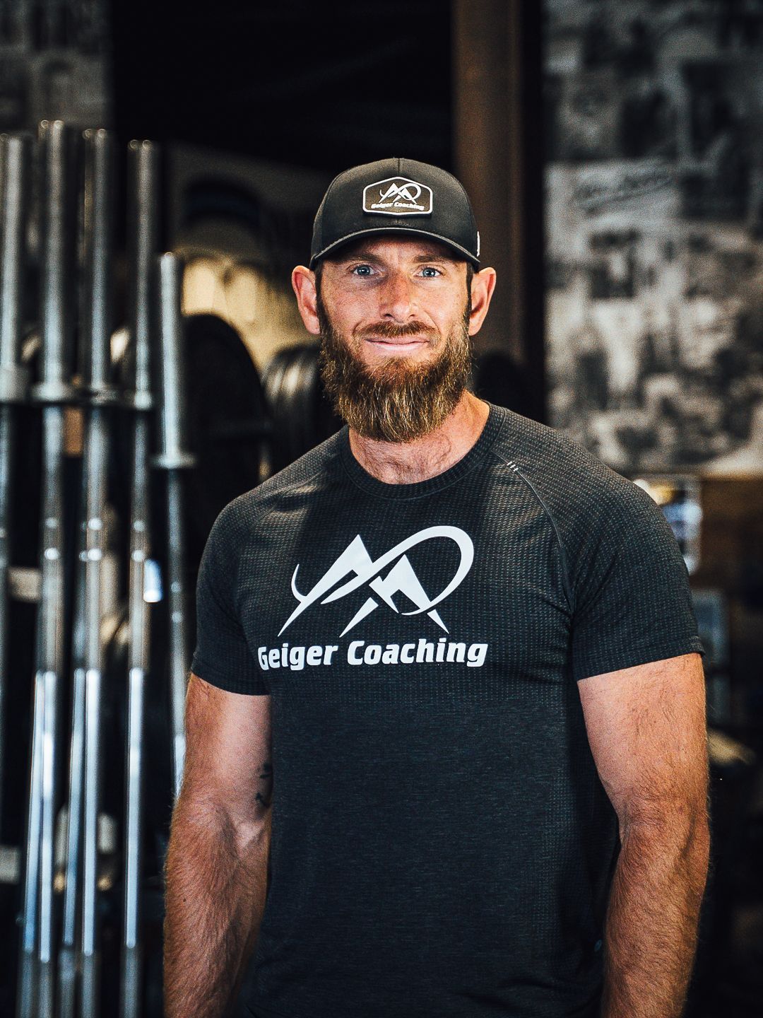 Man wearing a cap and t-shirt with