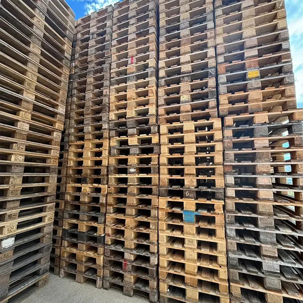 Euro Style recycled timber pallets for sale in Ballarat