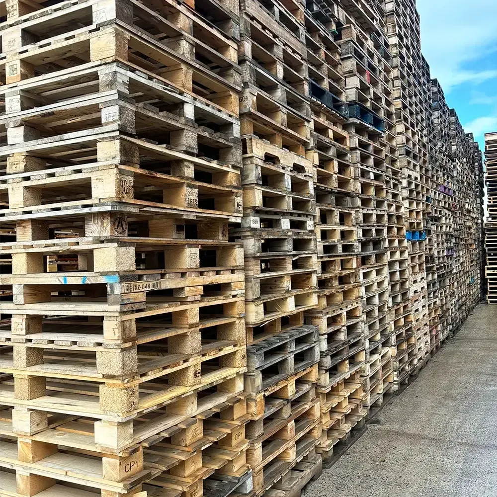 Wooden Export recycled timber pallets for sale in Ballarat