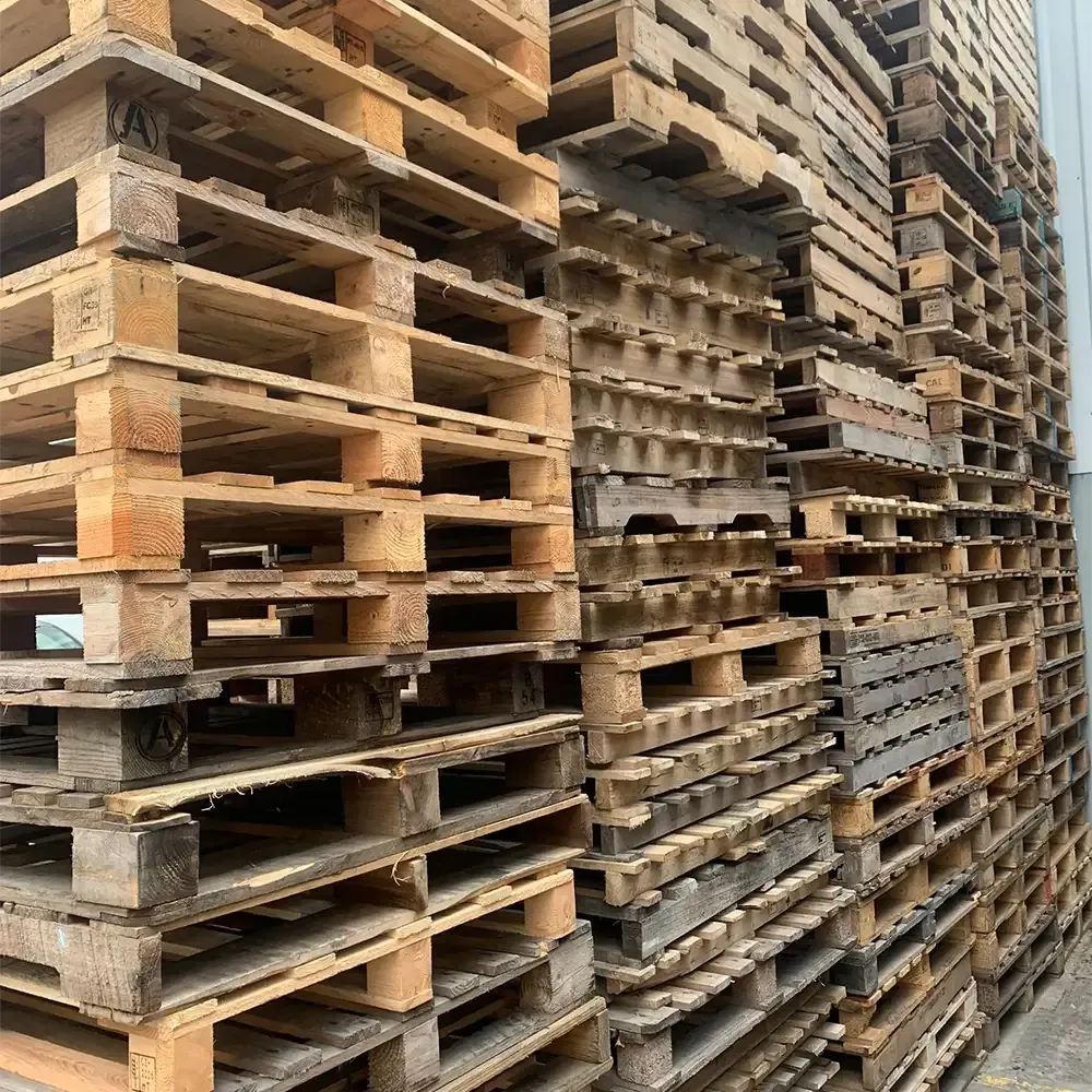 One Way Dispatch recycled timber pallets for sale in Ballarat