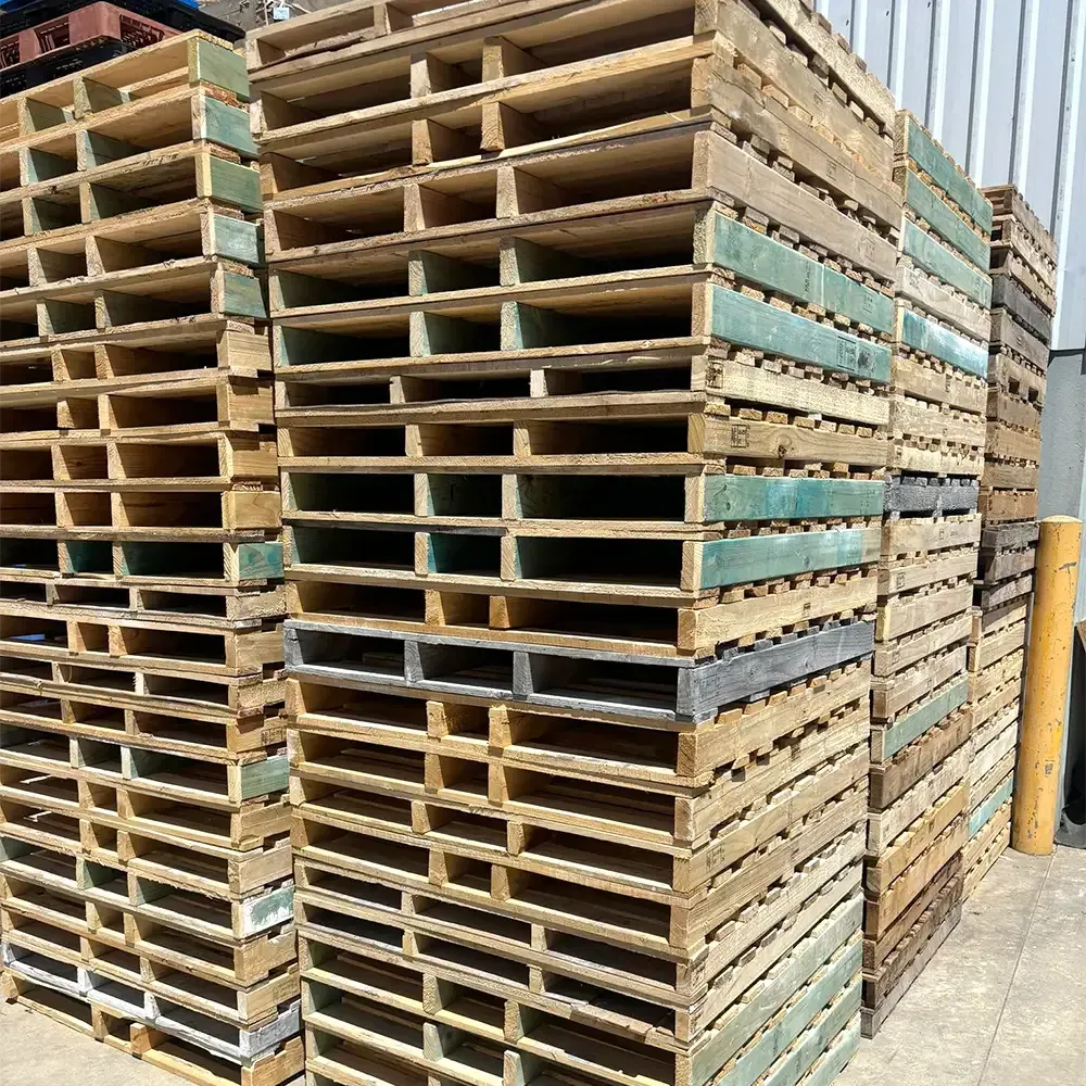 Wooden Export recycled timber pallets for sale in Ballarat