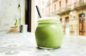 batido de espirulina