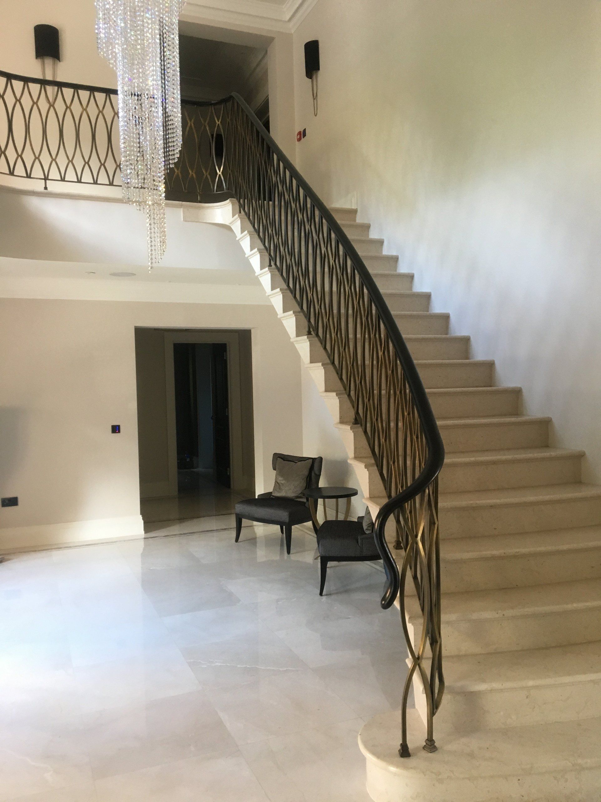 Spiral staircase in Chelsea London