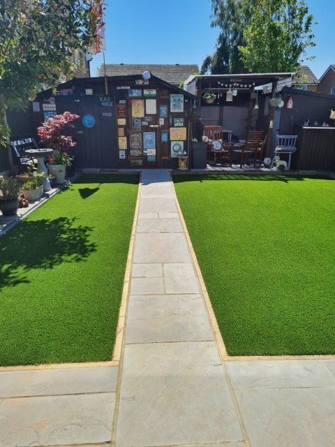 Best artificial grass lawn specialist in cornard suffolk area, DSB Grass