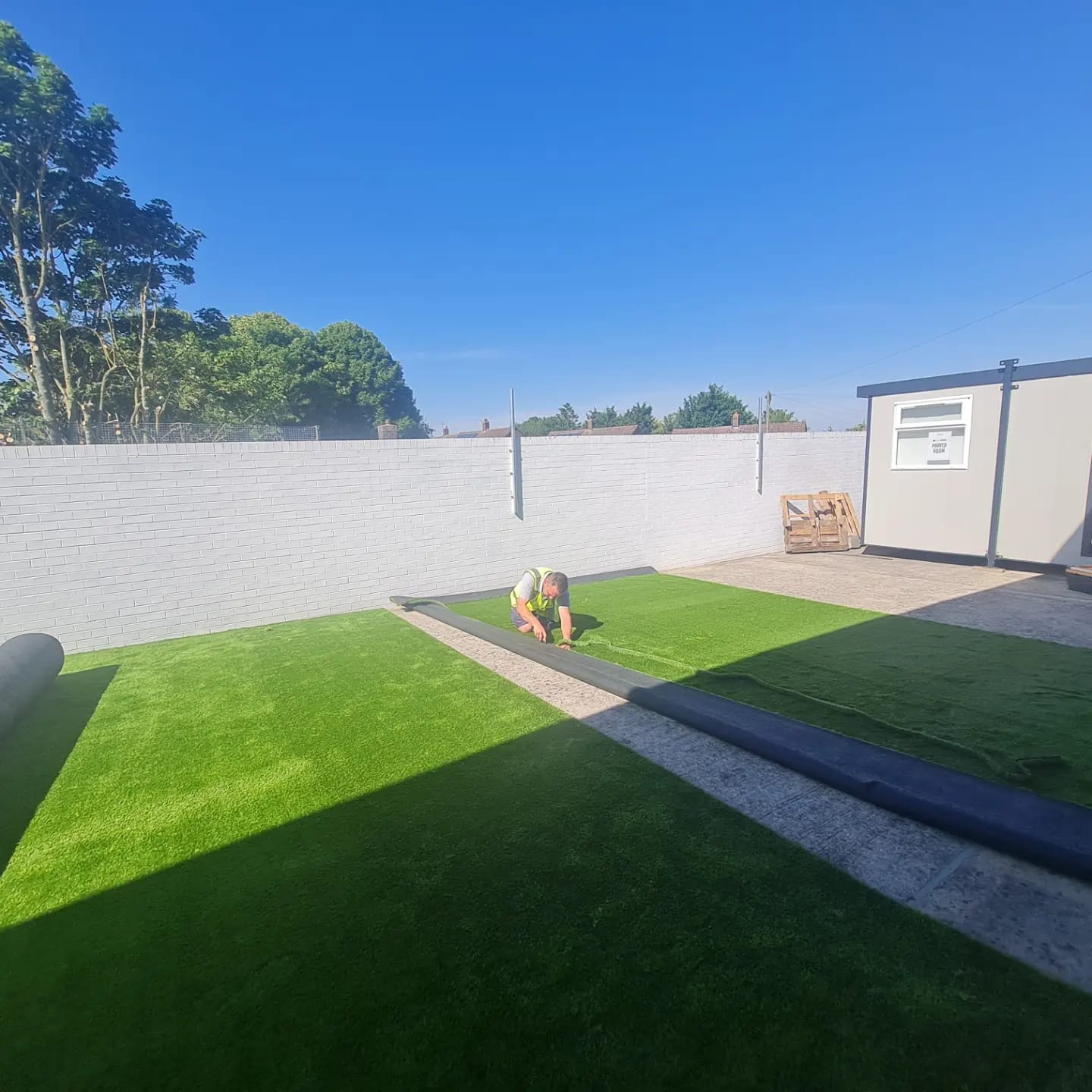 Best artificial grass lawn and landscaping specialist in cornard suffolk area, DSB Grass