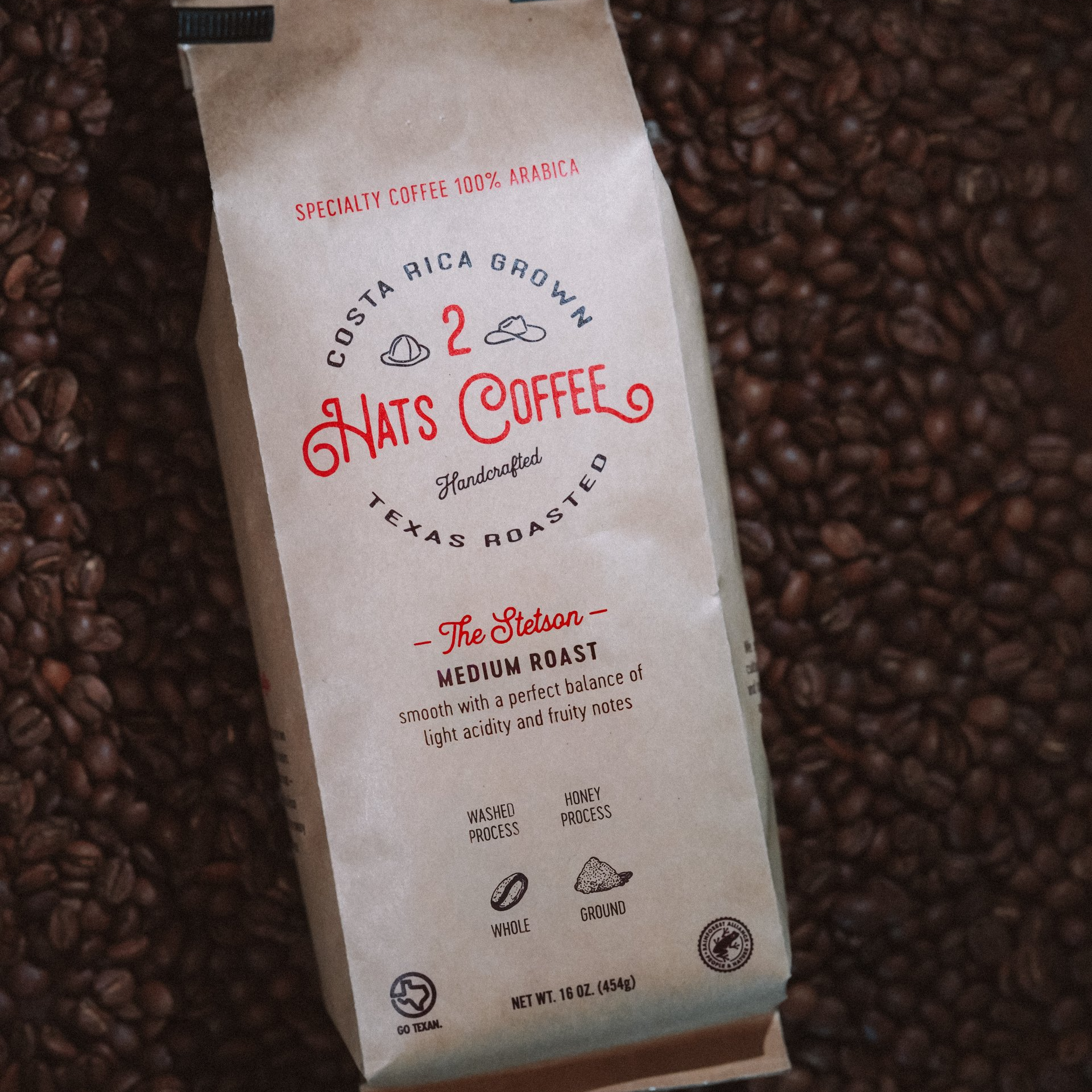 2 Hats Coffee Bag