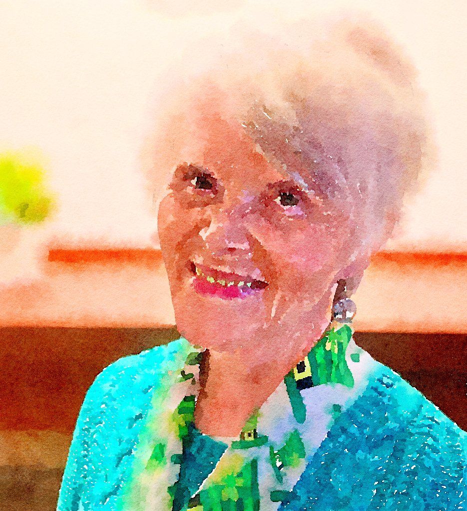 Photo of my client, Geri