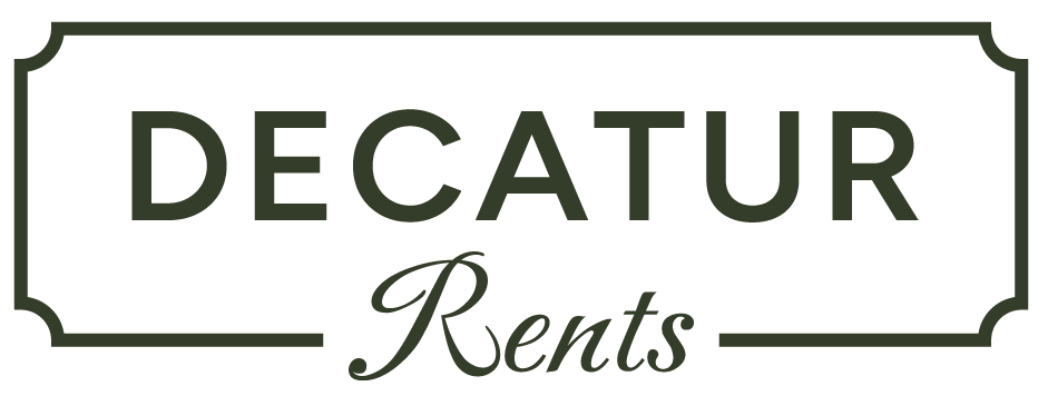Decatur Rents logo - click to go to home page