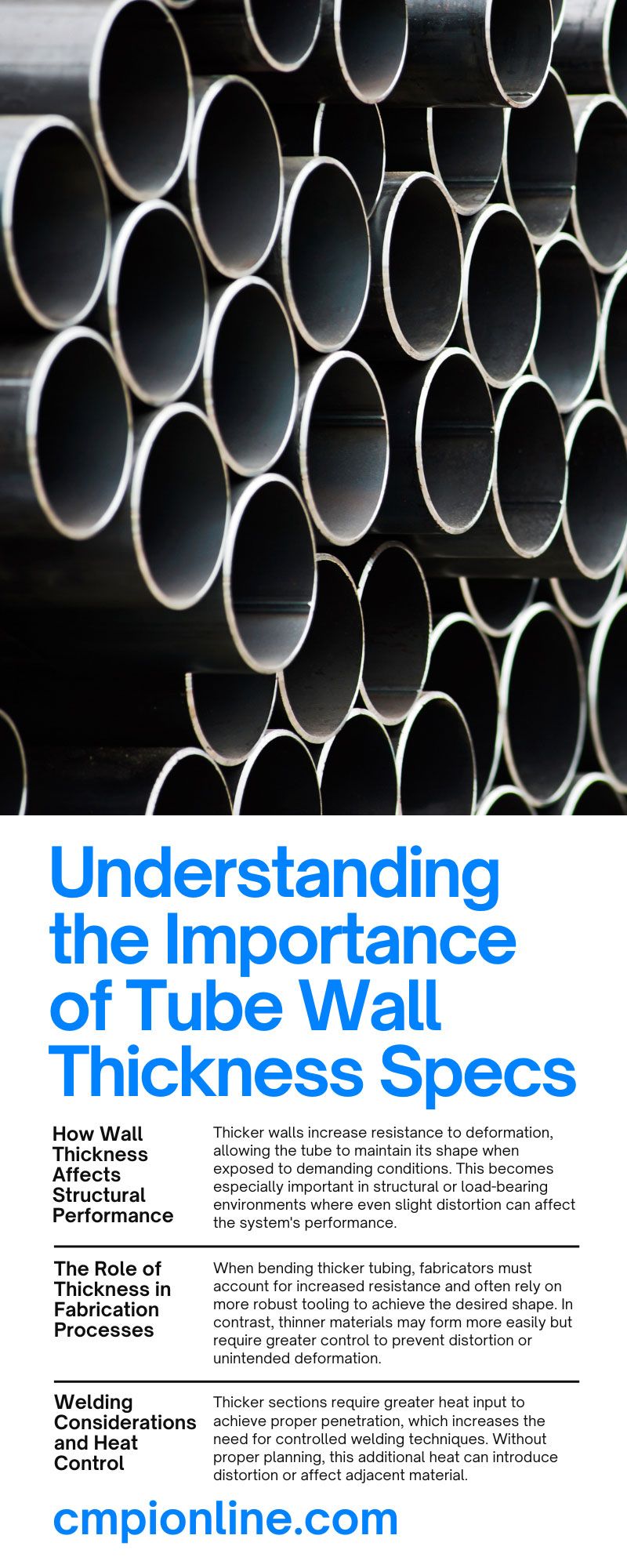 Understanding the Importance of Tube Wall Thickness Specs