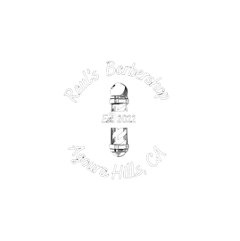 Logo for Narcos Menz Grooming: black and red barber tools overlayed on bold text.