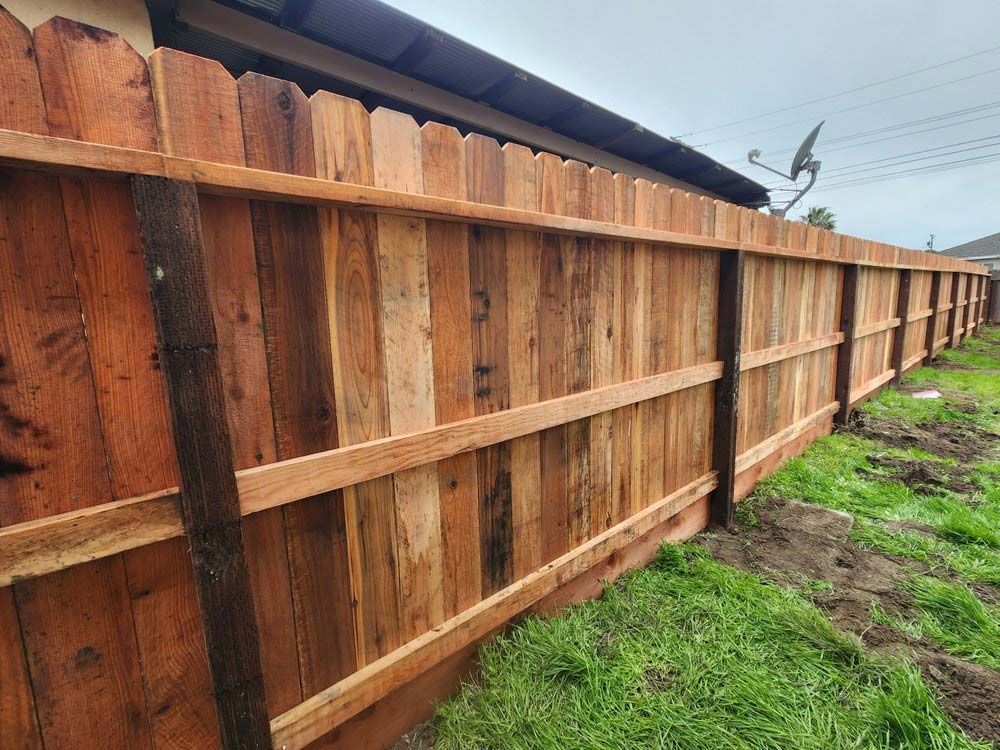 Dog Earred Fence