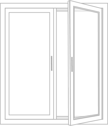 hinged patio door 