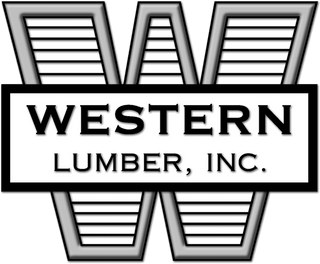 Western lumber logo with big w