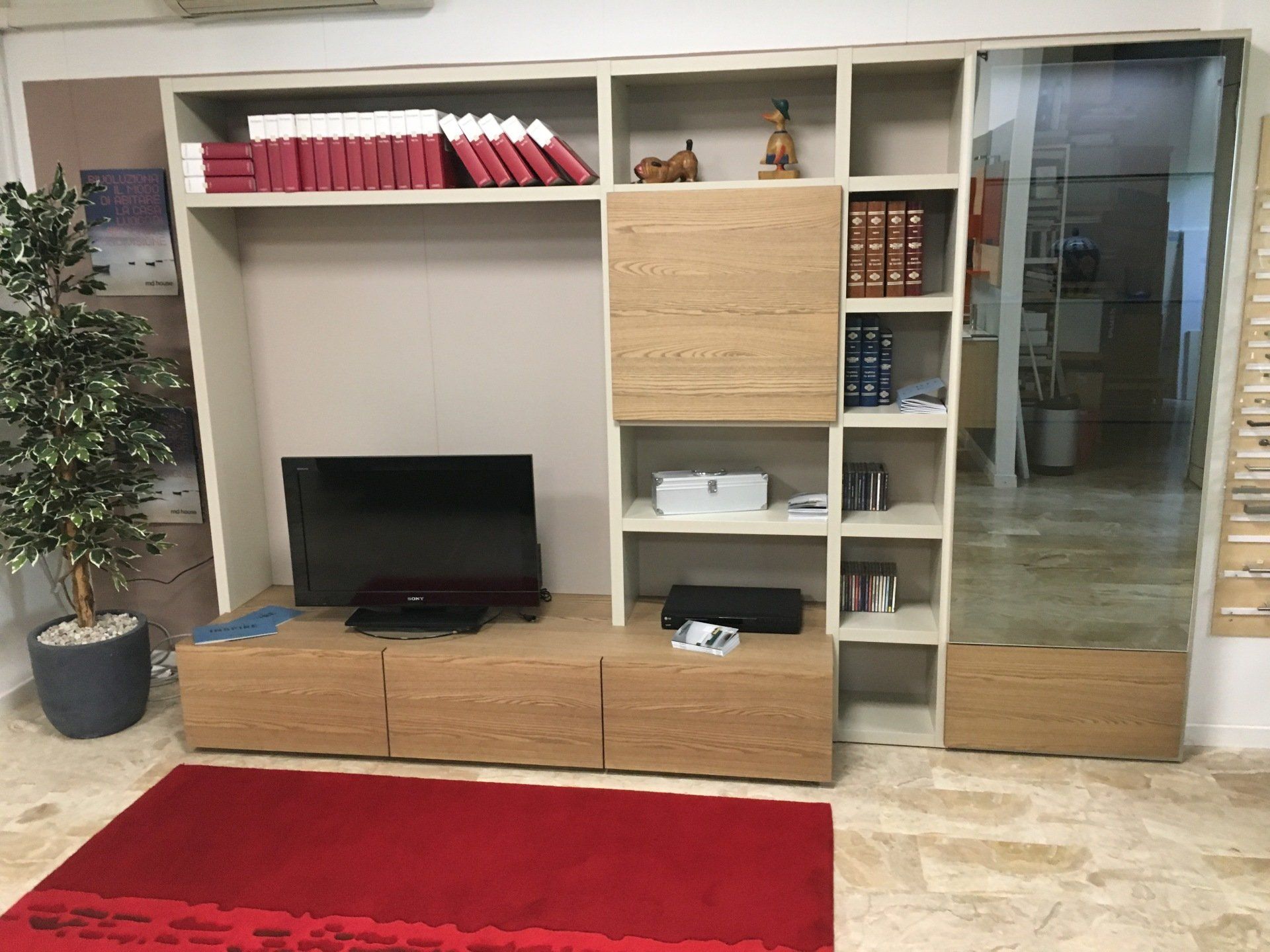 parete attrezzata salotto