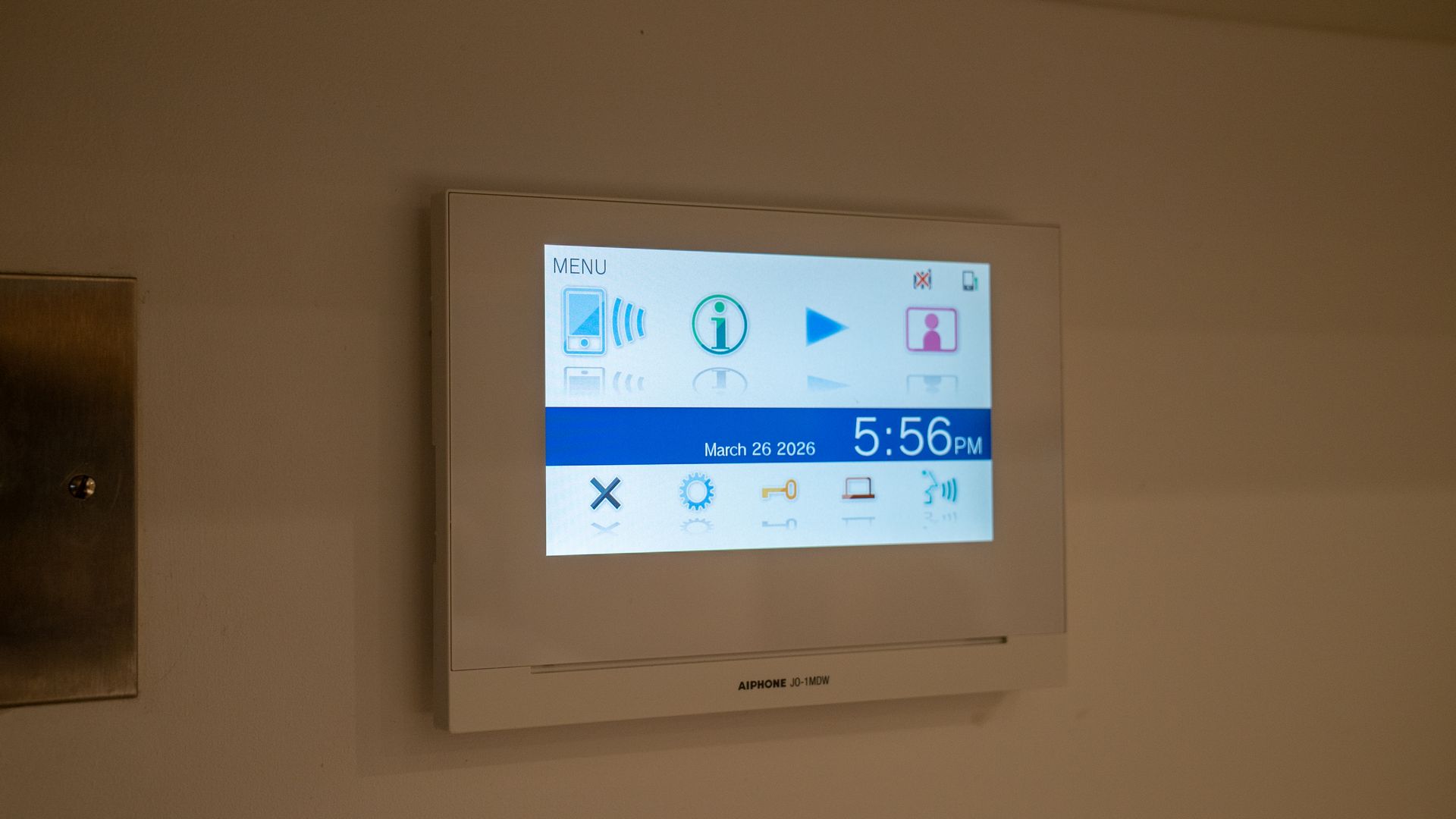 Wall Mounted Touchscreen Home Control Panel — Ralph Ottmann Electrical in Pomona, QLD