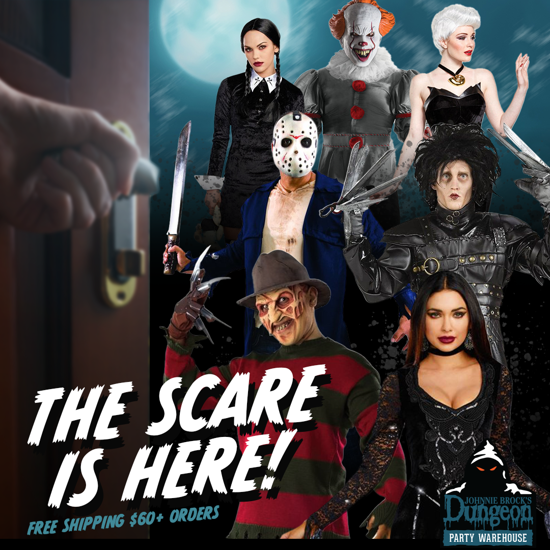 A poster that says the scare is here