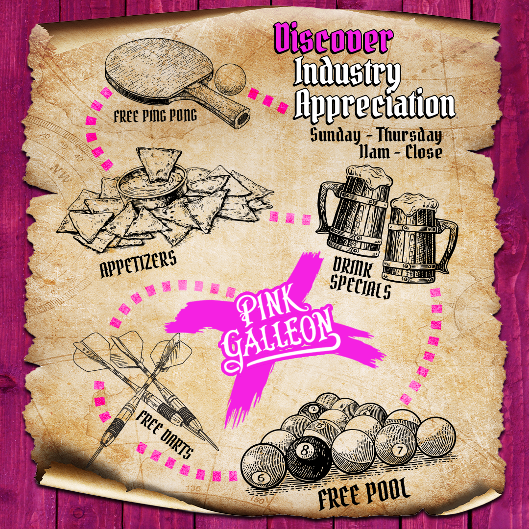 A poster that says discover industry appreciation on it