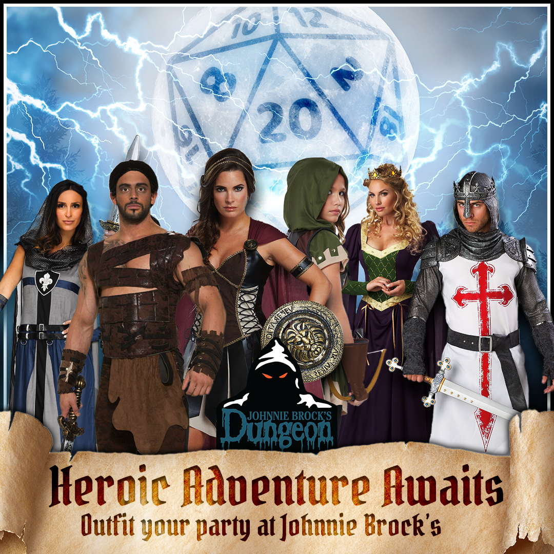 A poster for heroic adventure awaits at johnnie brock 's