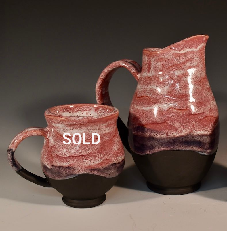 Strawberries & Cream Pitcher by Emily Hiner