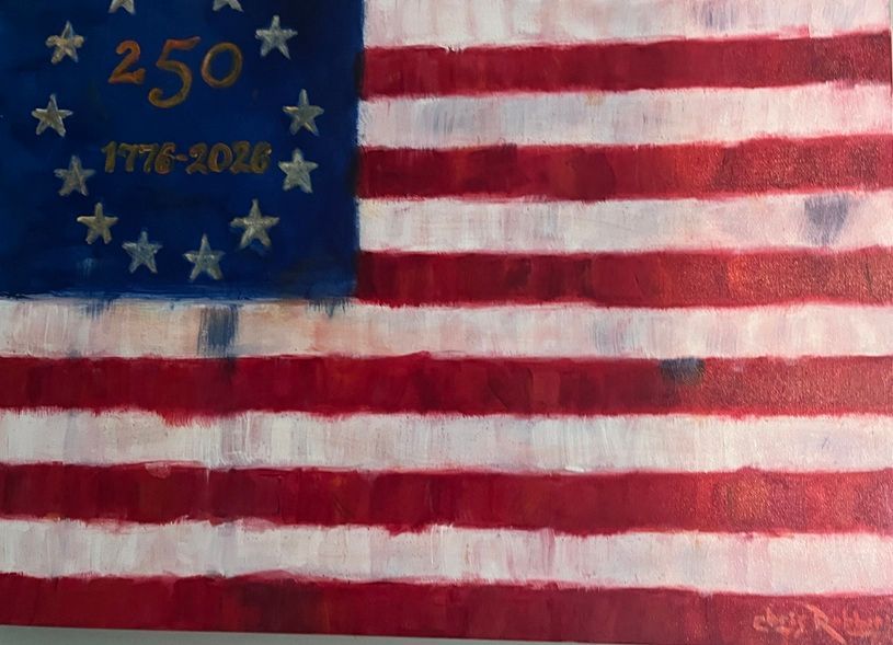 250th Flag by Chris Robbins