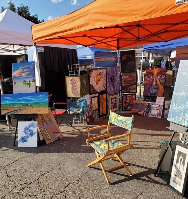 FALL Art Show Booth Space Rental - Sept. 12th