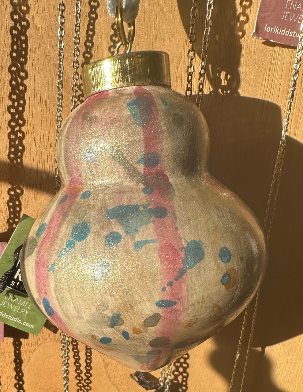 Lori's Hand Painted Ceramic Antique Style Bulb