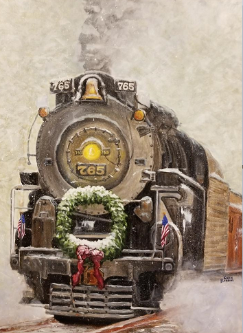 Christmas Engine Large 30