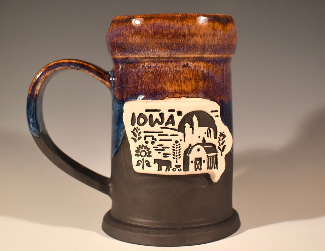 Fire and Ice Mug by Emily Hiner