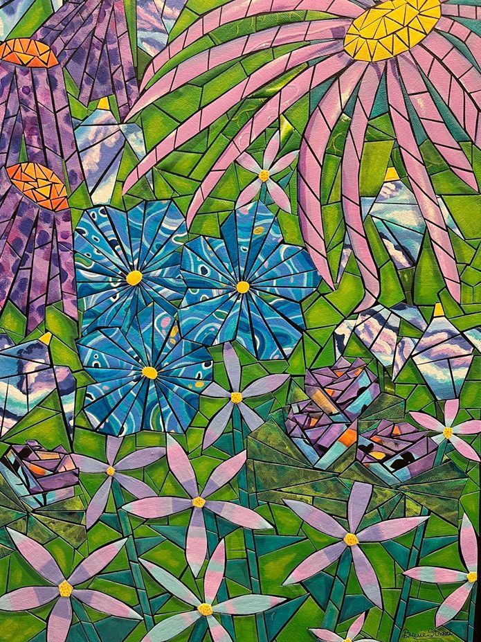 Floral Mosaic by Bev Street