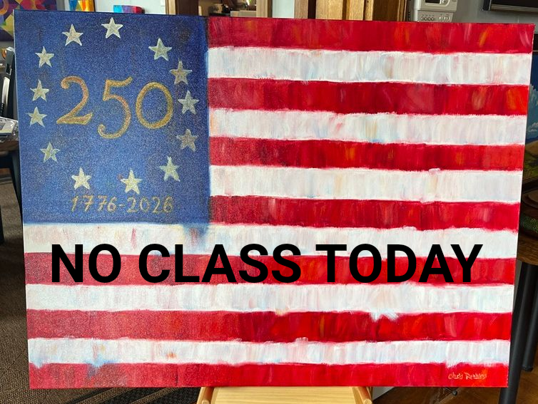 Saturday JULY 4th 1-Hour Class - NO CLASS