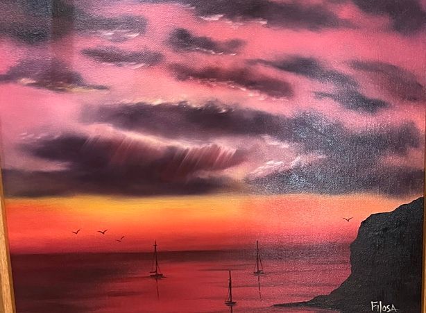 Purple Sunset by Rick Filosa