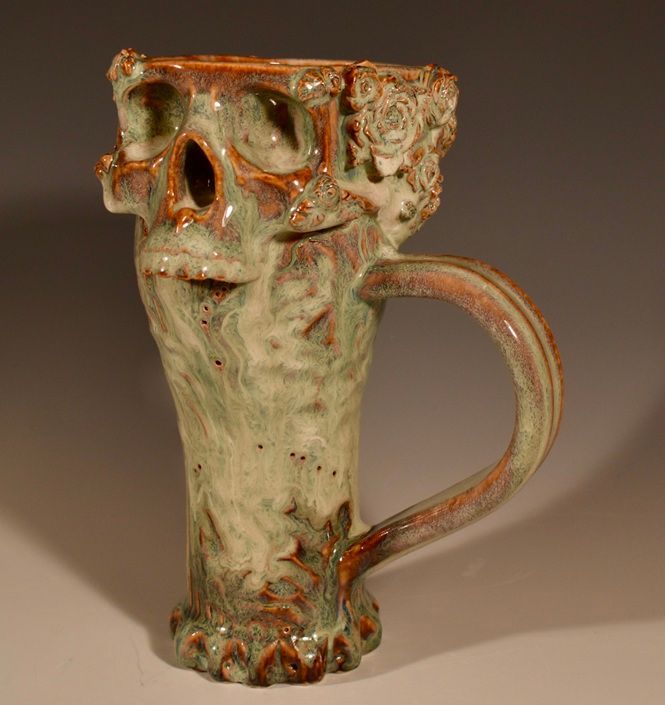 Riverstone Clay Mug for the Baddest Person at the Table by Emily Hiner