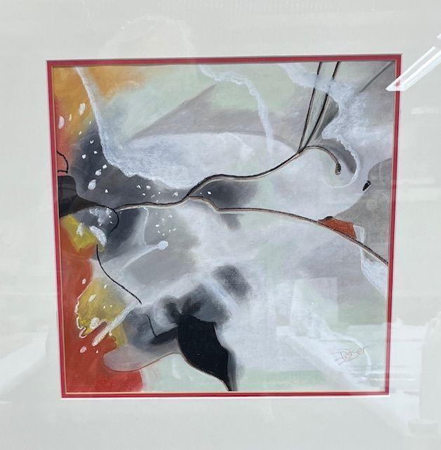 Seafoam Abstract I by Deb Weiser
