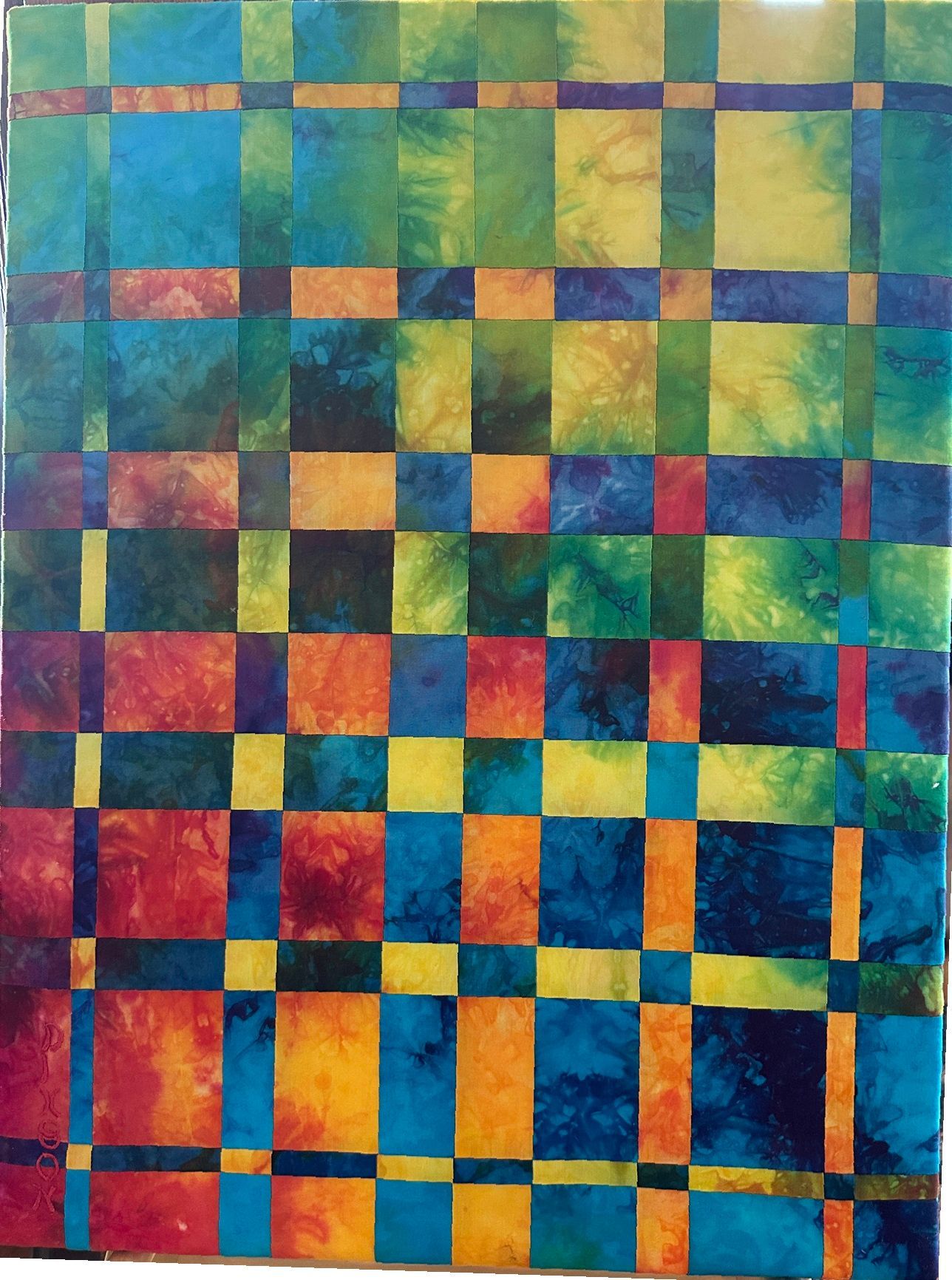 Tie Dye IV Textile by Don Dixson