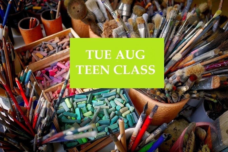 Teen Tue AUGUST with 4 session @ $18