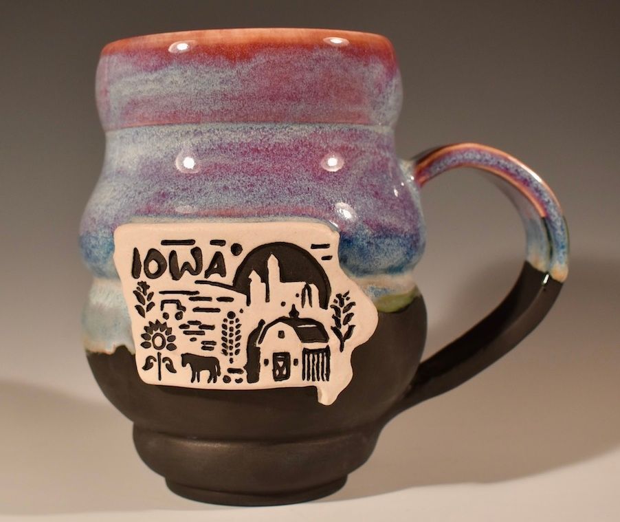 Unicorn Blood Iowa Mug by Emily Hiner