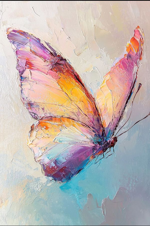 Saturday AUGUST 8th 1-Hour Class - Acrylic Butterfly