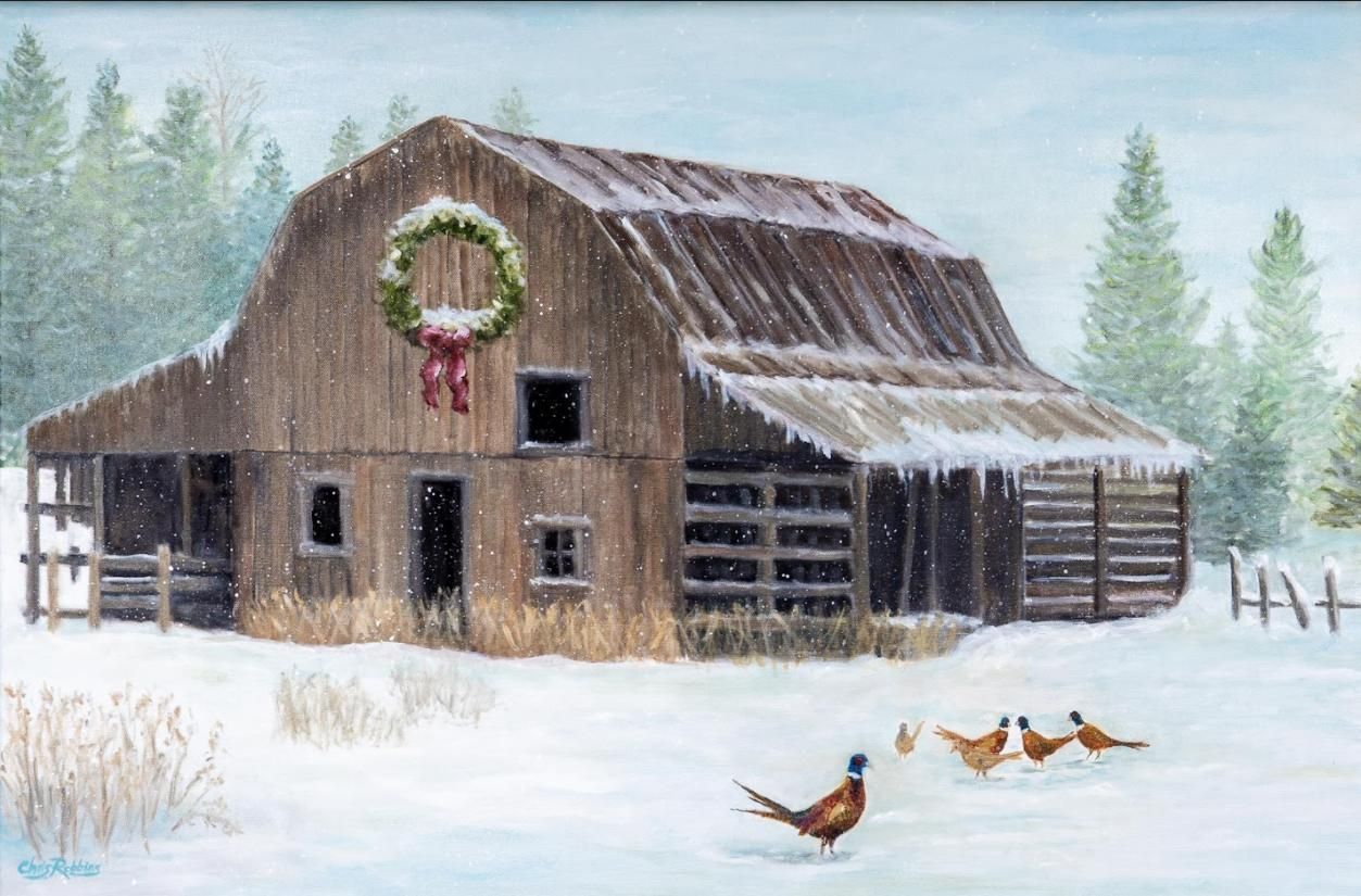 Christmas Barn Original 24