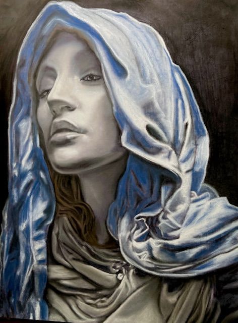 Mary Magdalene Print done by Deb Weiser 8 x 10