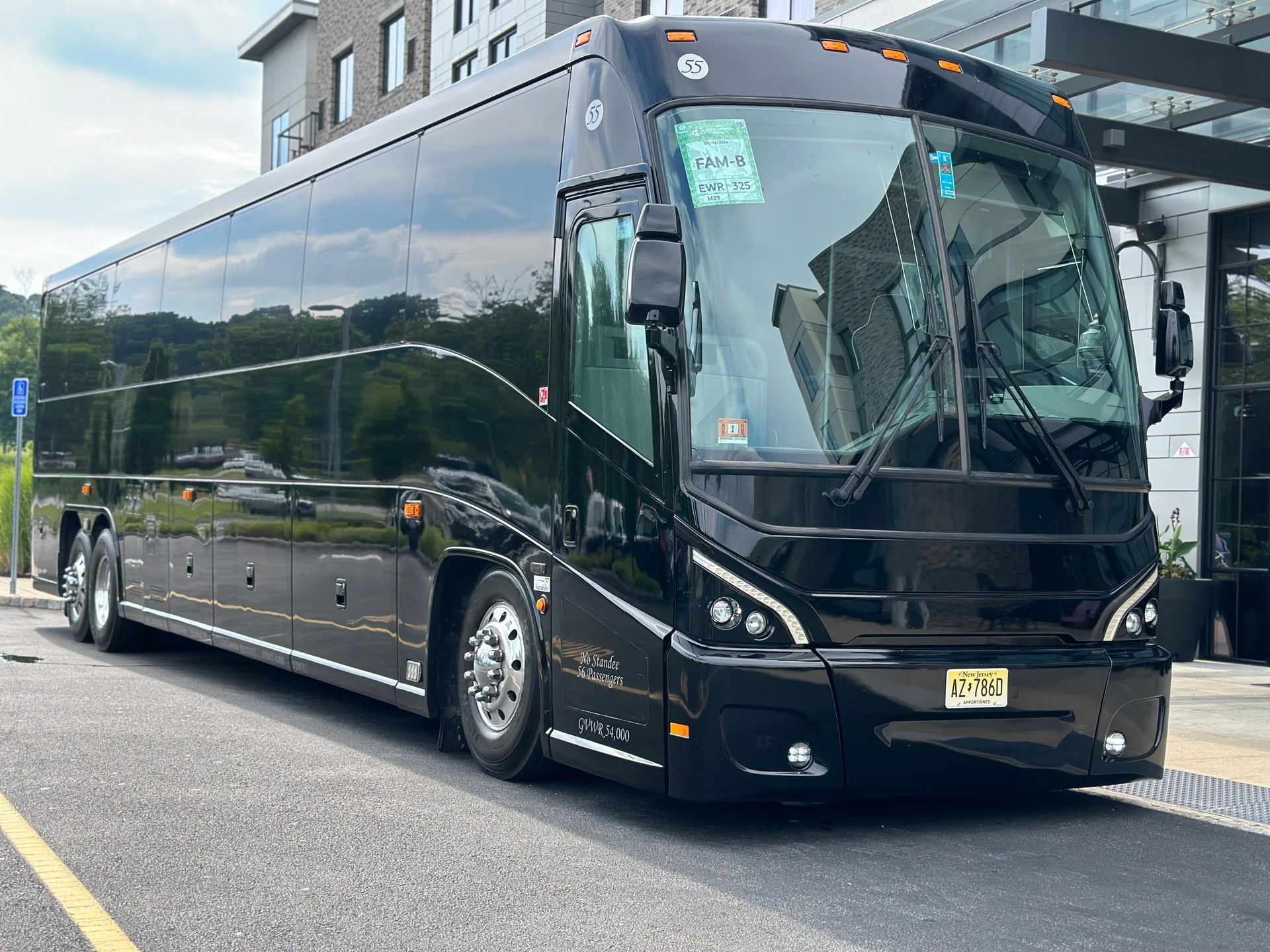 56 Passenger Motorcoach - RPD Limo