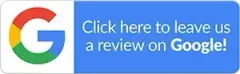 A blue button that says `` click here to leave us a review on google '' A blue button that says `` click here to leave us a review on google ''
